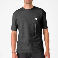 T-Shirt Castelli Innovation Logo - Nero