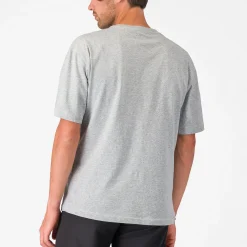 T-Shirt Castelli Innovation Logo - Grigio