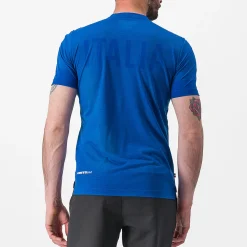 T-Shirt Castelli Italia Merino - Blu