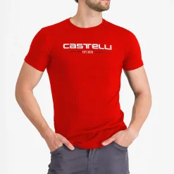 T-Shirt Castelli '76 - Rosso