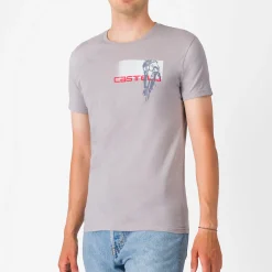 T-Shirt Castelli Veloce - Grigio