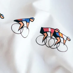 T-Shirt Erstwhile Tete de la Course 90S - Bianco