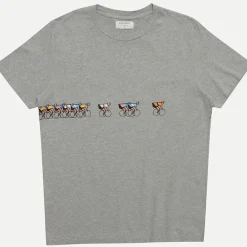 T-Shirt Erstwhile Tete de la Course 70S - Grigio