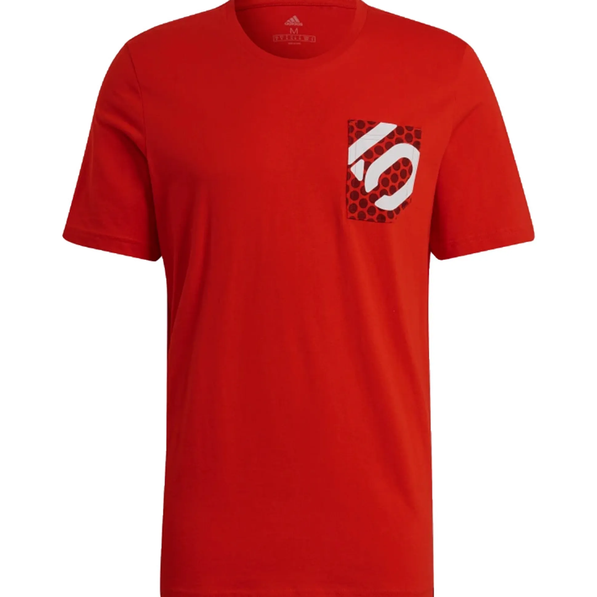 T-Shirt Five Ten Brand of the Brave - Rosso