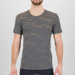 T-Shirt Karpos Tremalzo - Grigio arancio