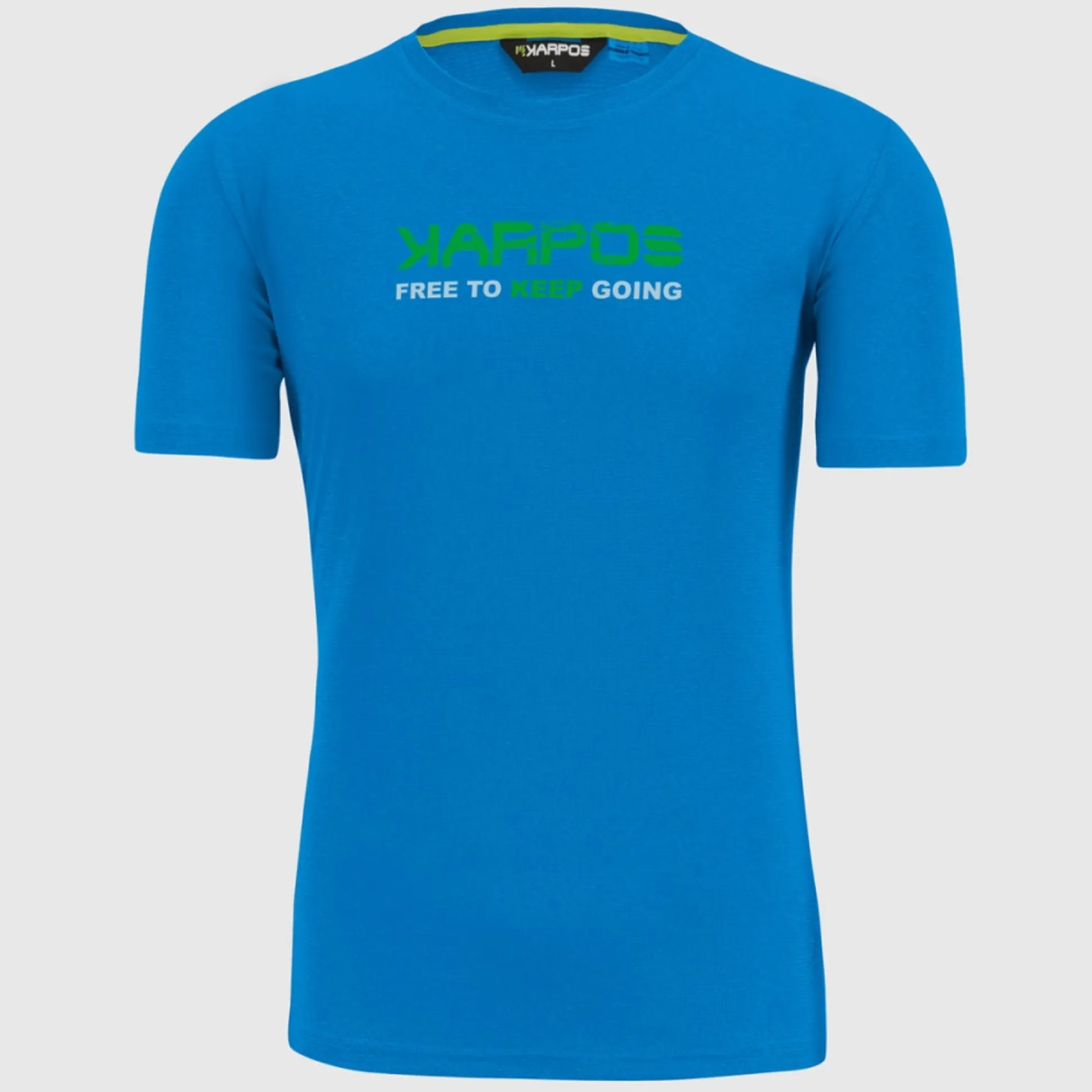 T-Shirt Karpos Val Federia - Blu