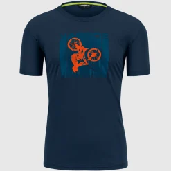 T-Shirt Karpos Val Federia - Blu scuro