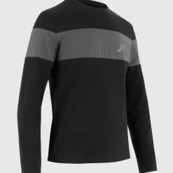 T-Shirt maniche lunghe Assos Signature Evo - Nero