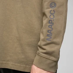 T-shirt maniche lunghe Maap Essentials CC - Verde