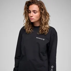T-shirt maniche lunghe Maap Essentials CC - Nero