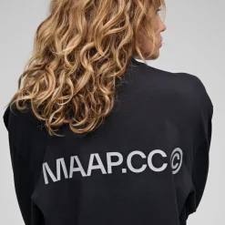 T-shirt maniche lunghe Maap Essentials CC - Nero