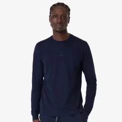 T-Shirt maniche lunghe Rapha Cotton - Blu