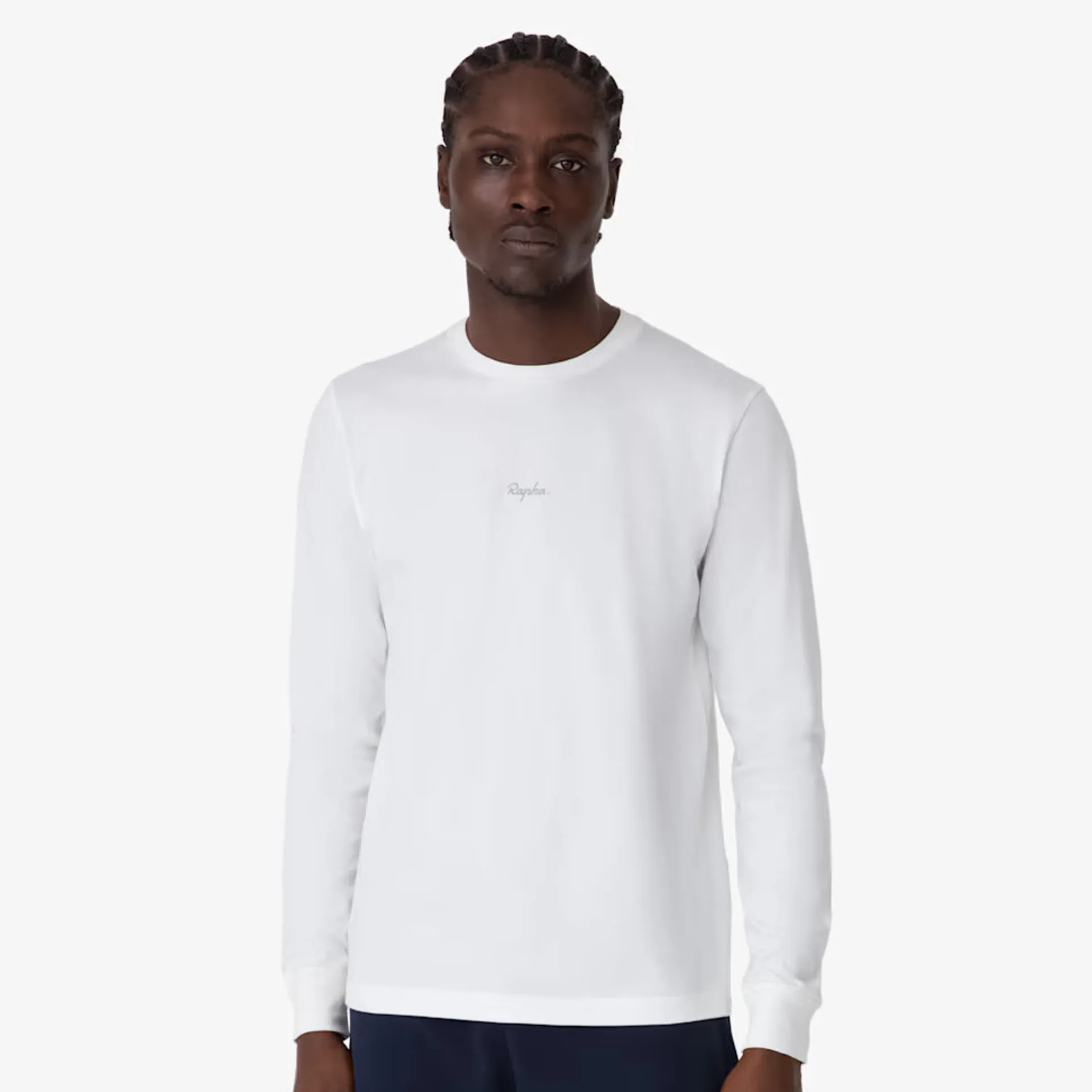 T-Shirt maniche lunghe Rapha Cotton - Bianco