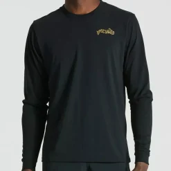 T-Shirt maniche lunghe Specialized Warped - Nero