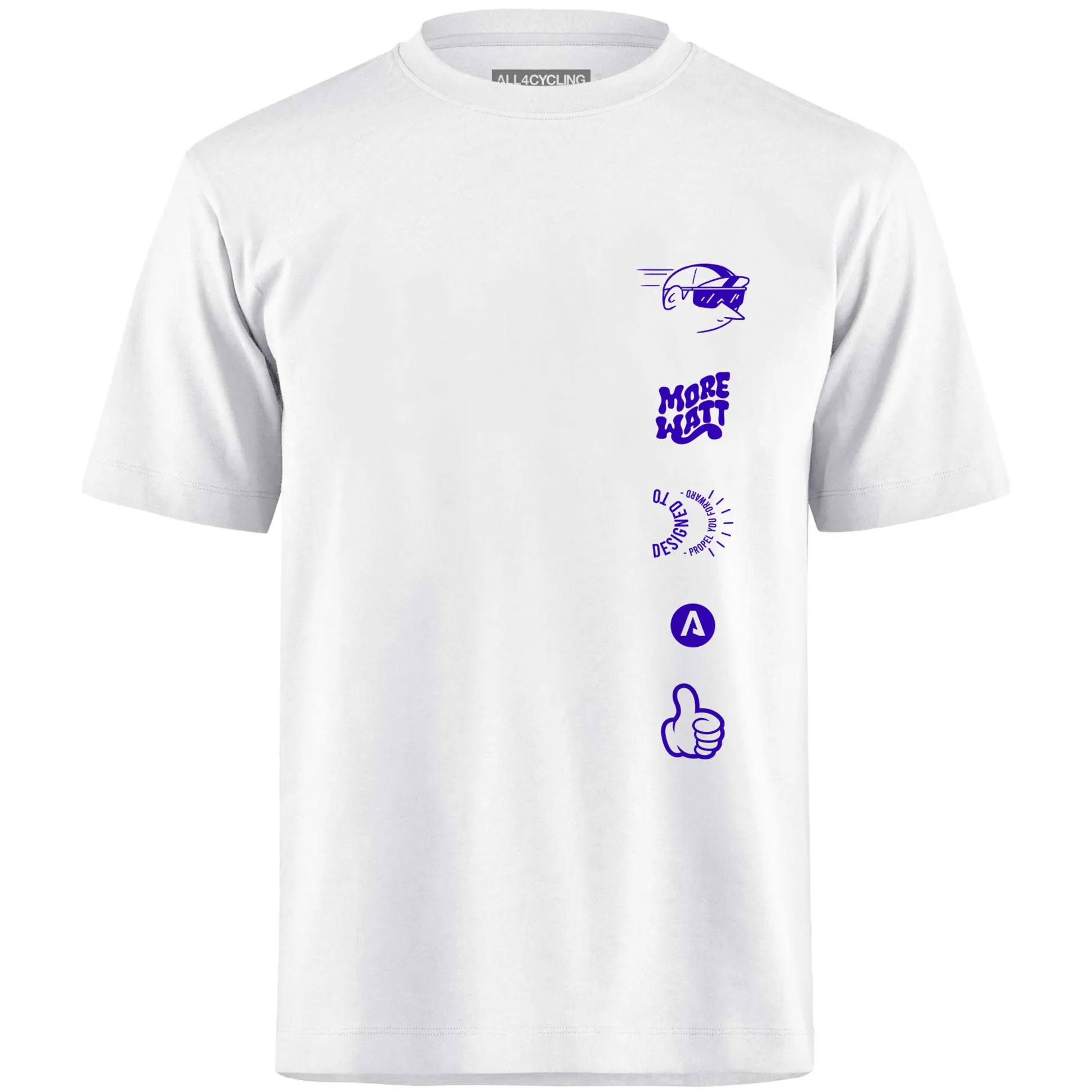 T-shirt More Watt - Bianco