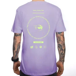 T-shirt More Watt - Lilla