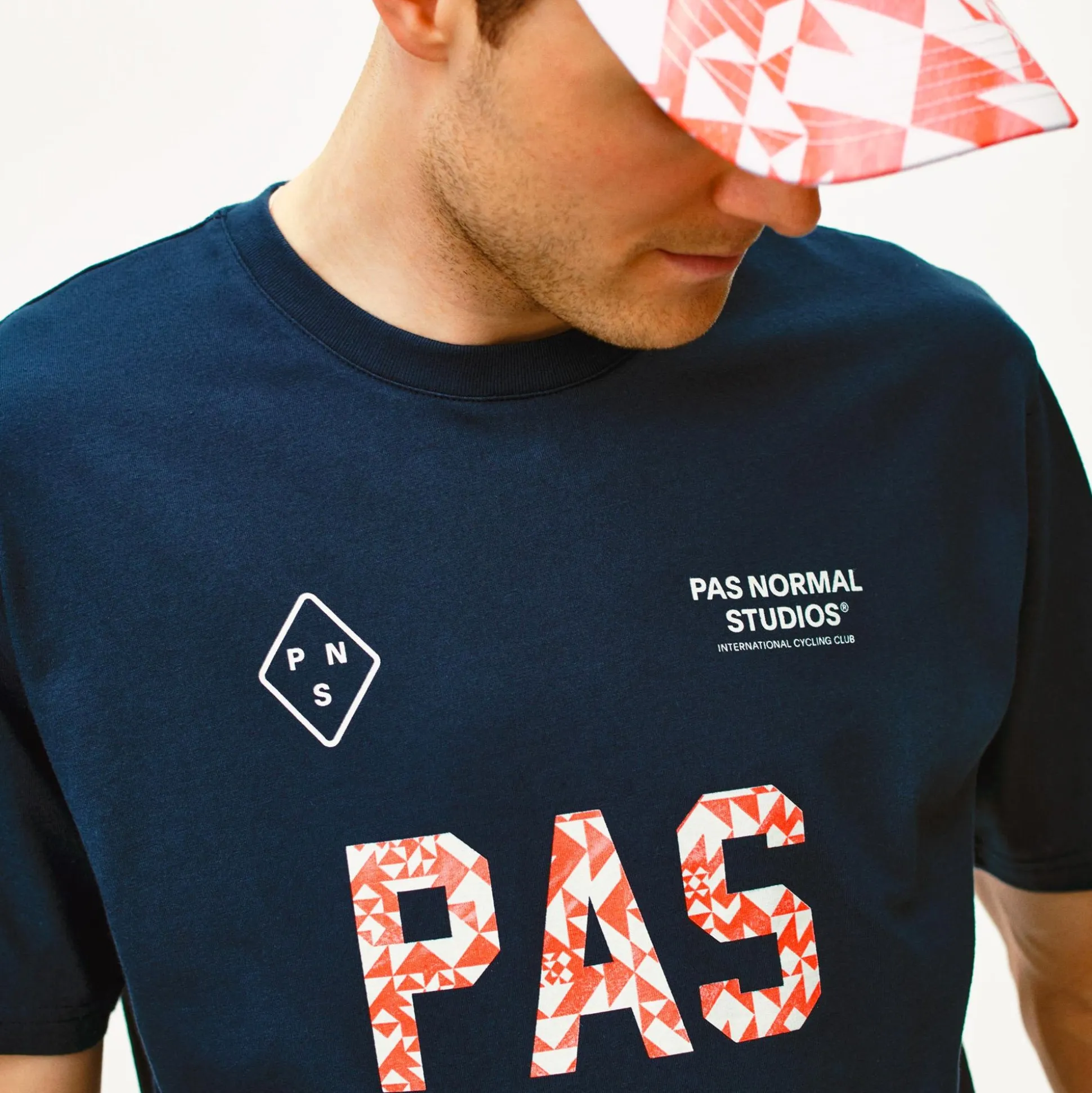 T-Shirt Pas Normal Studios Off-Race - Blu