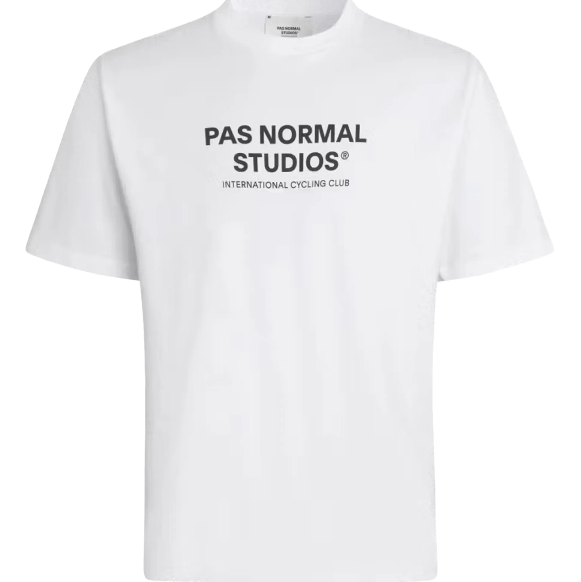 T-Shirt Pas Normal Studios Off-Race Logo - Bianco