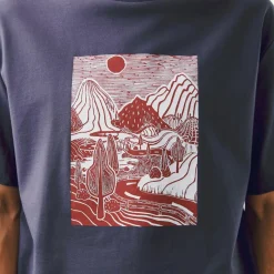 T-Shirt Pas Normal Studios Off-Race Graphic - Grigio