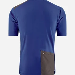 T-Shirt Pedaled Odyssey Merino - Blu