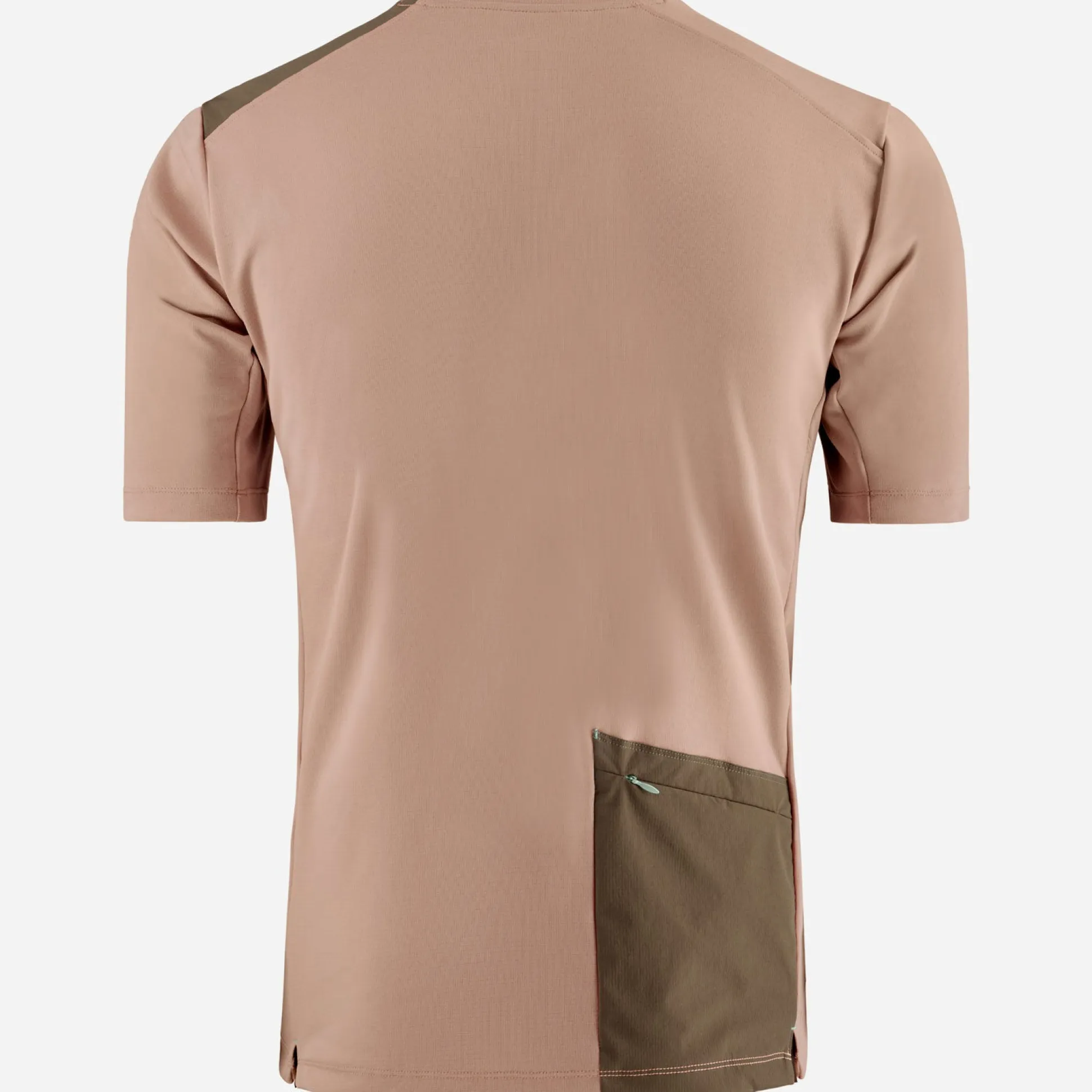 T-Shirt Pedaled Odyssey Merino - Marrone
