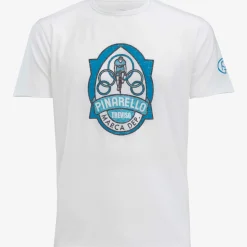 T-Shirt Pinarello Shield - Bianco