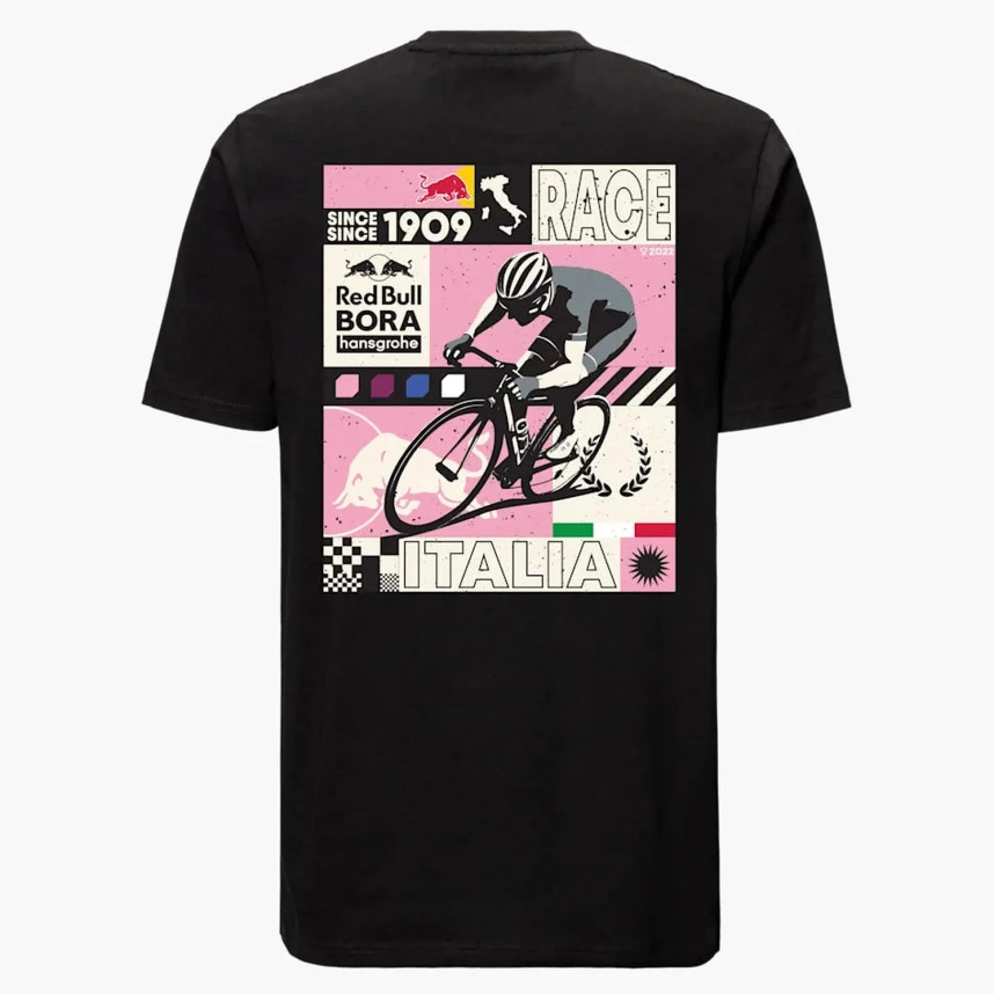 T-shirt Red Bull Bora-Hansgrohe 2025 Italy - Nero