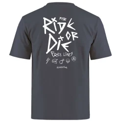 T-shirt Ride or Die - Nero
