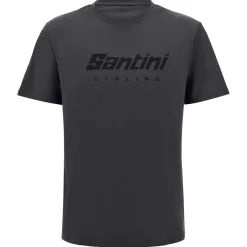 T-Shirt Santini Brand - Grigio