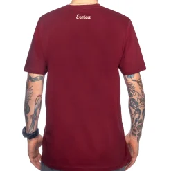T-Shirt Santini Eroica - Bordeaux