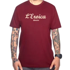 T-Shirt Santini Eroica - Bordeaux