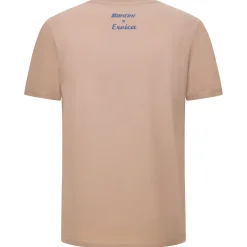 T-Shirt Santini Eroica Cipressi - Beige