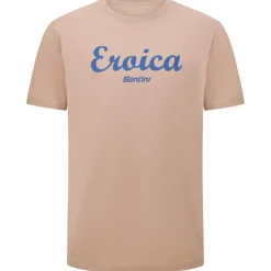 T-Shirt Santini Eroica Cipressi - Beige
