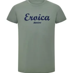 T-Shirt Santini Eroica Cipressi - Verde