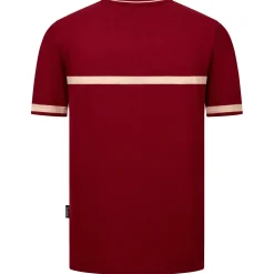 T-Shirt Santini Eroica Jacquard - Bordeaux