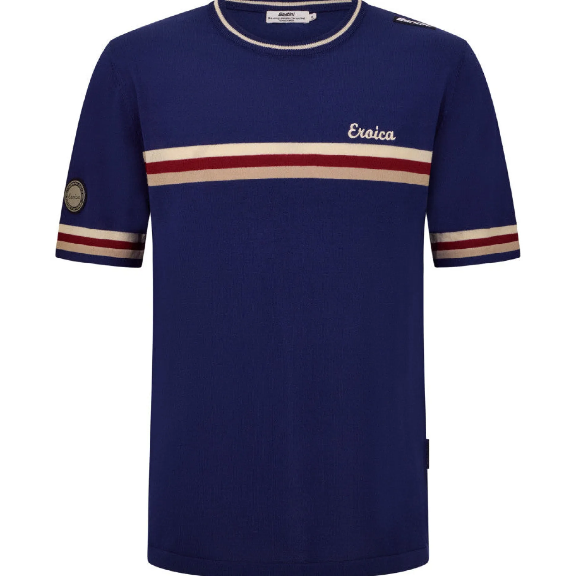 T-Shirt Santini Eroica Timo - Blu