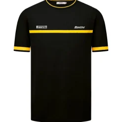 T-Shirt Santini x PIRELLI Sport Club - Nero