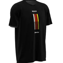 T-Shirt Santini x PIRELLI Tape - Nero