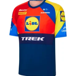 T-shirt tecnica Santini Lidl Trek 2025