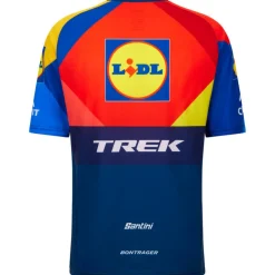 T-shirt tecnica Santini Lidl Trek 2025