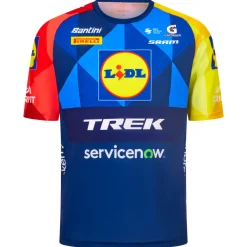 T-shirt tecnica Santini Lidl Trek 2026