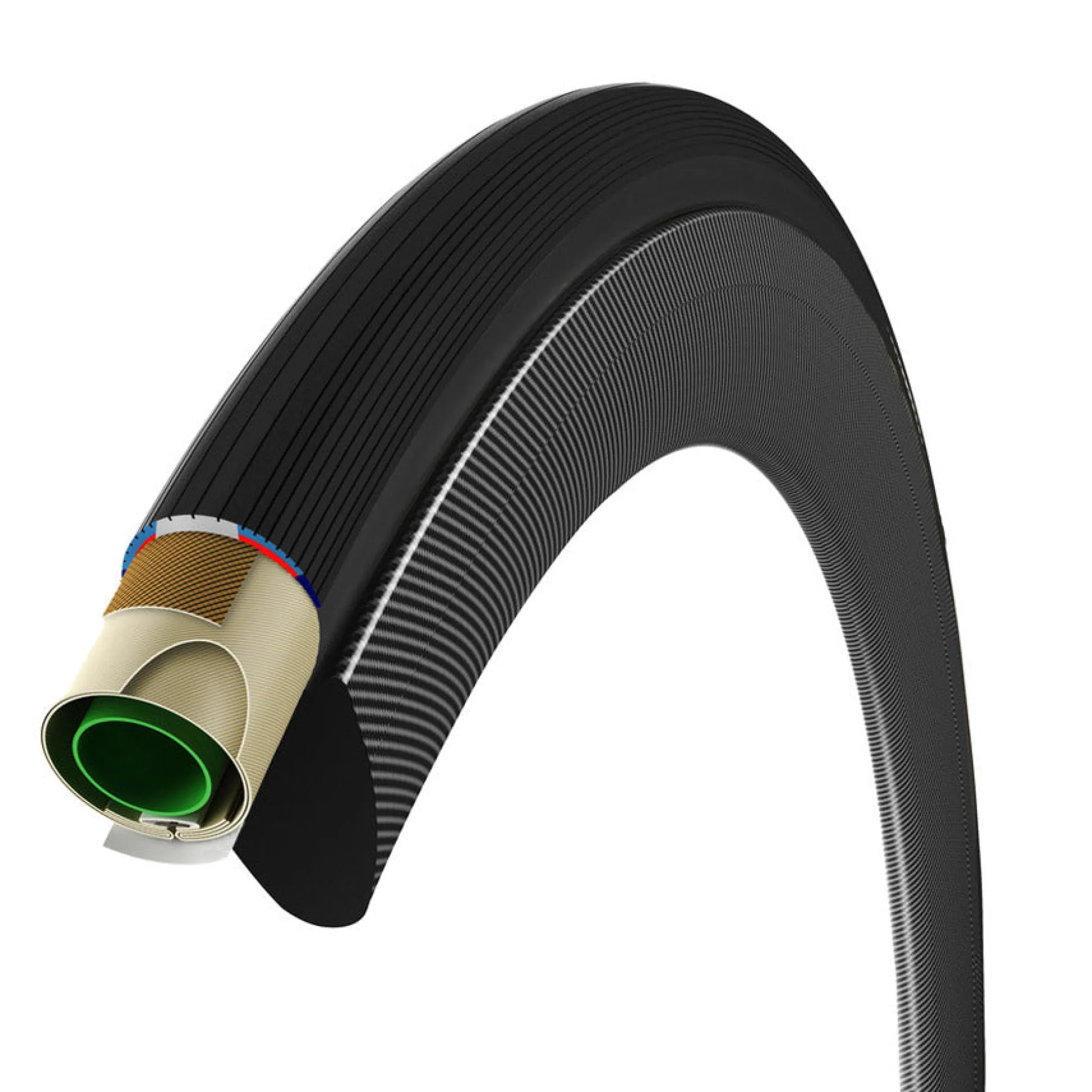 Tubolari Vittoria Corsa Graphene 25-28 - Nero antracite